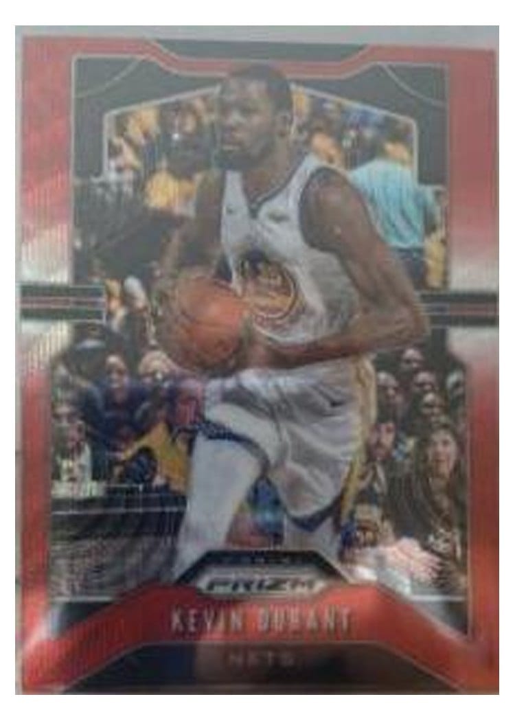 2019 Panini Prizm Kevin Durant #210 card