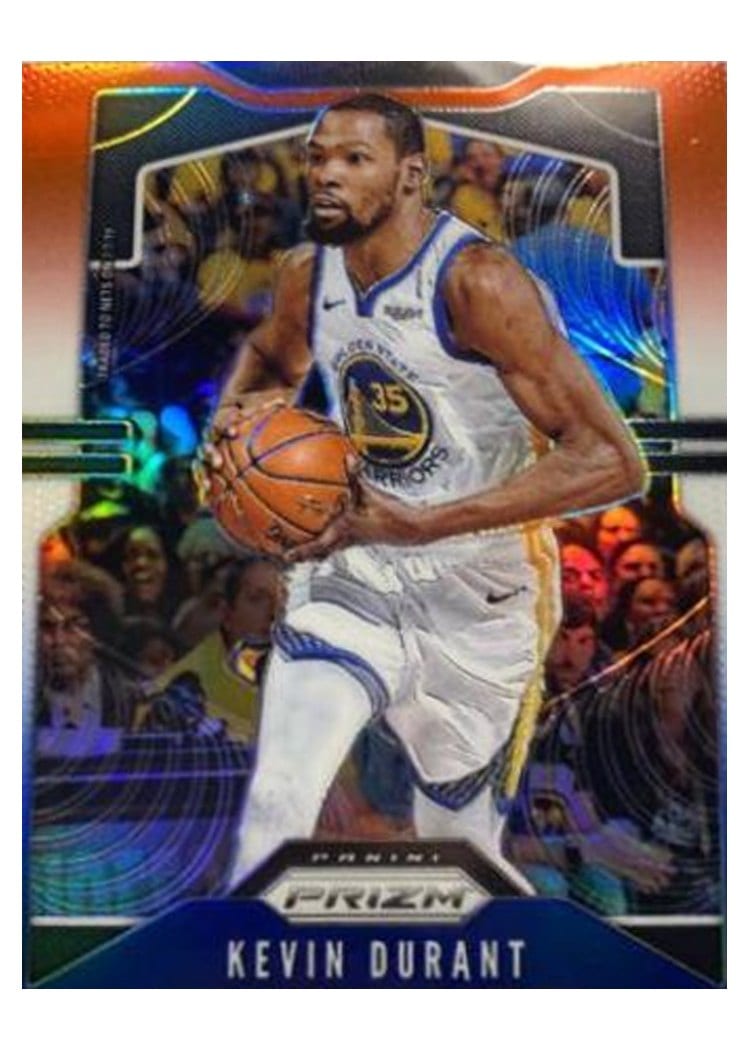 2019 Panini Prizm Kevin Durant #210 card