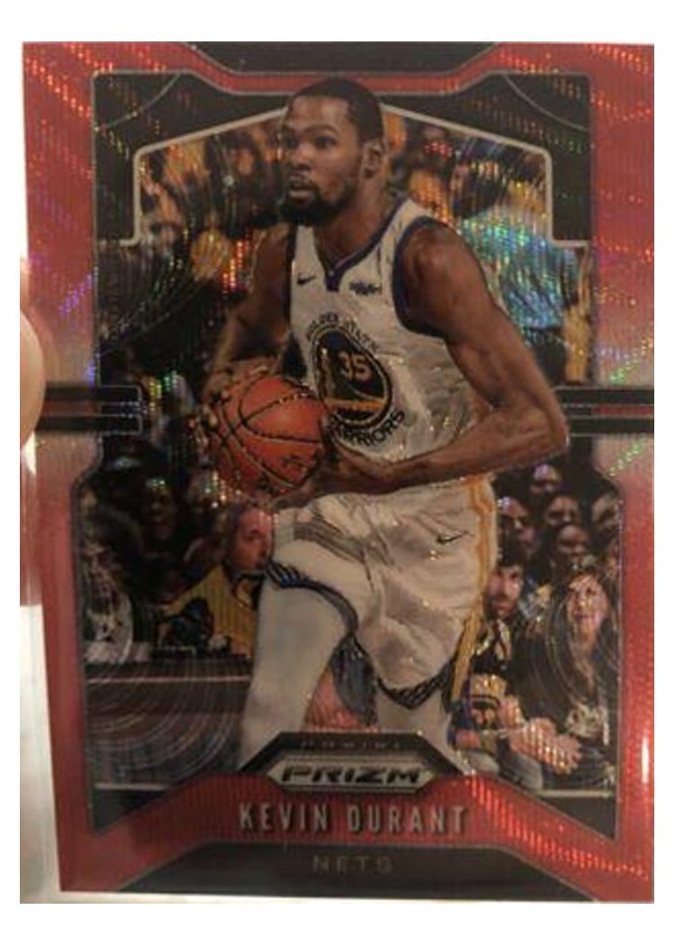 2019 Panini Prizm Kevin Durant #210 card