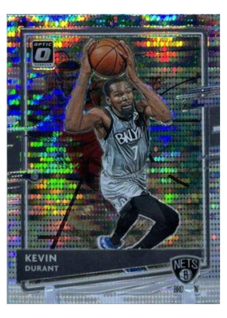 2020-21 Donruss Optic Base Set Kevin Durant Target #136 card