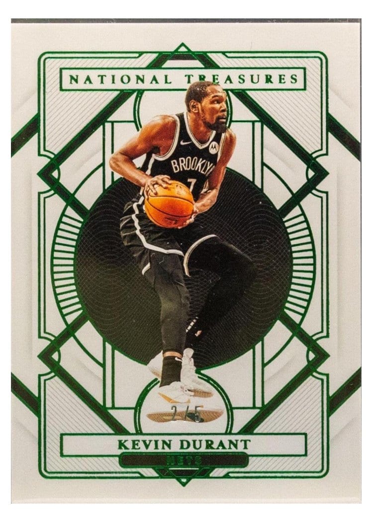 2020-21 Panini National Treasures Base Set Kevin Durant #53 card