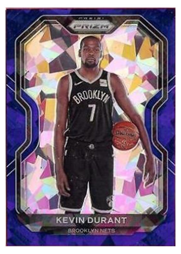 2020-21 Panini Prizm Base Set Kevin Durant #81 card