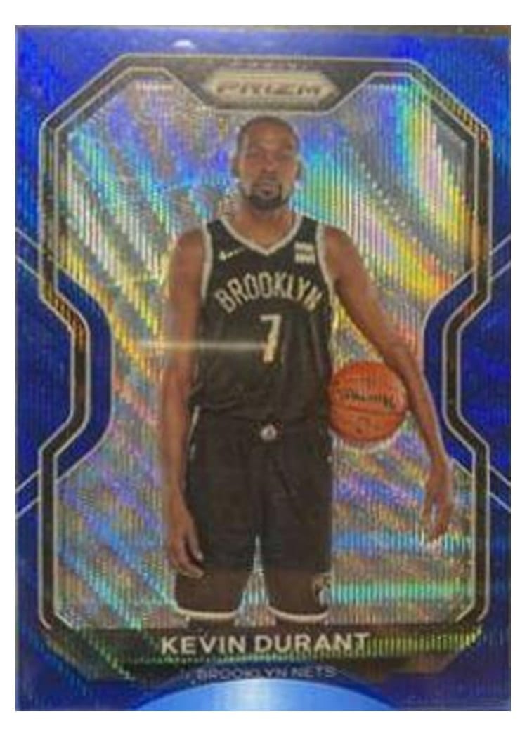 2020-21 Panini Prizm Base Set Kevin Durant #81 card