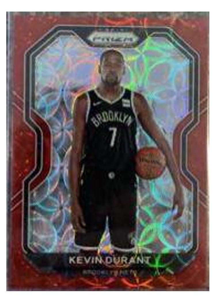 2020-21 Panini Prizm Base Set Kevin Durant #81 card