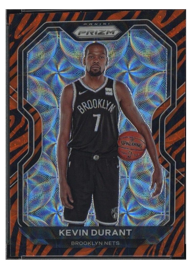 2020-21 Panini Prizm Base Set Kevin Durant #81 card