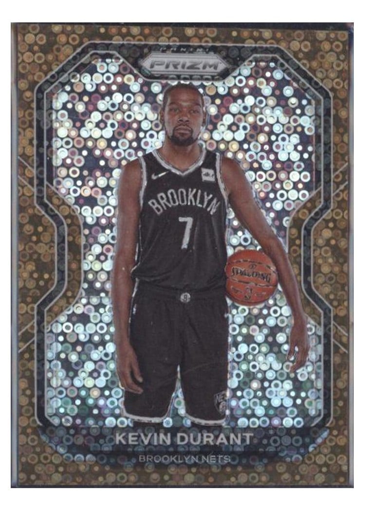 2020-21 Panini Prizm Base Set Kevin Durant #81 card