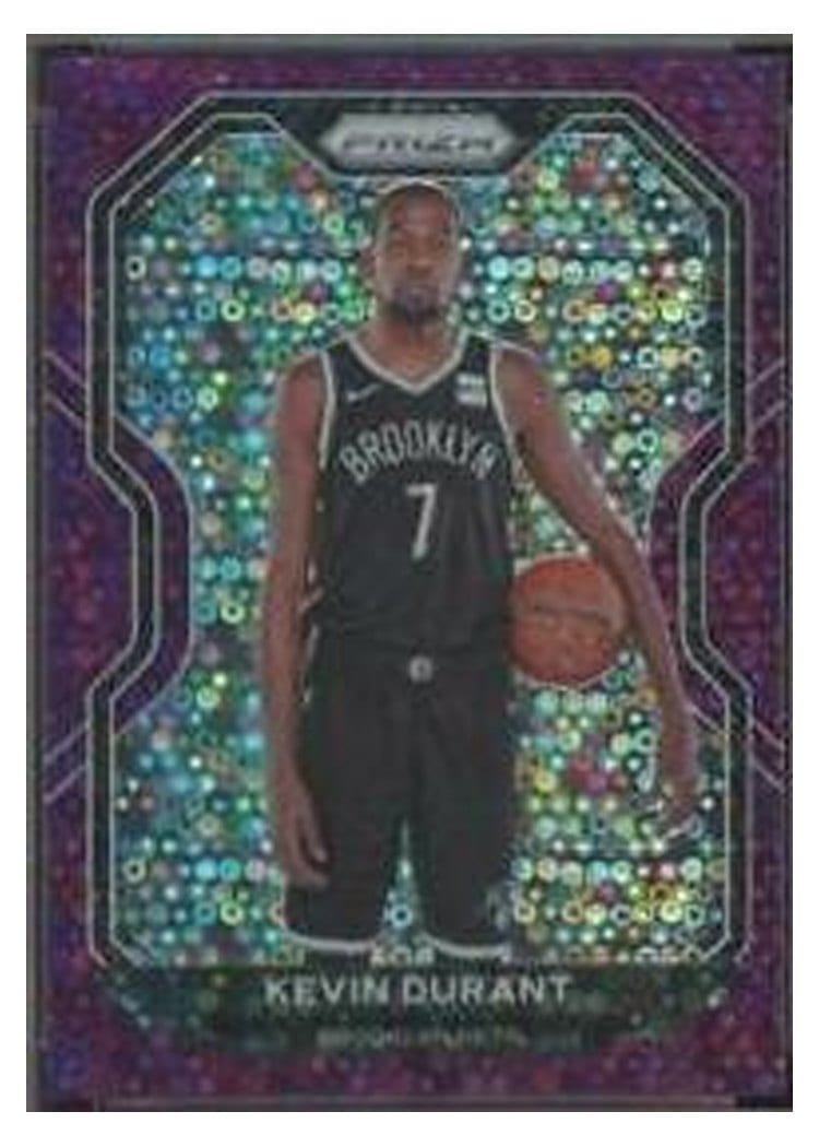 2020-21 Panini Prizm Base Set Kevin Durant #81 card