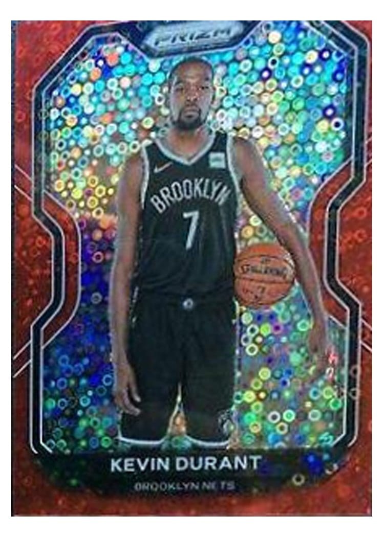2020-21 Panini Prizm Base Set Kevin Durant #81 card