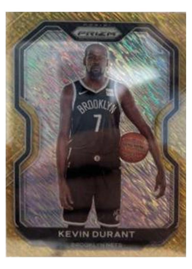 2020-21 Panini Prizm Base Set Kevin Durant #81 card