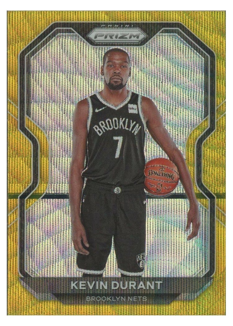2020-21 Panini Prizm Base Set Kevin Durant #81 card