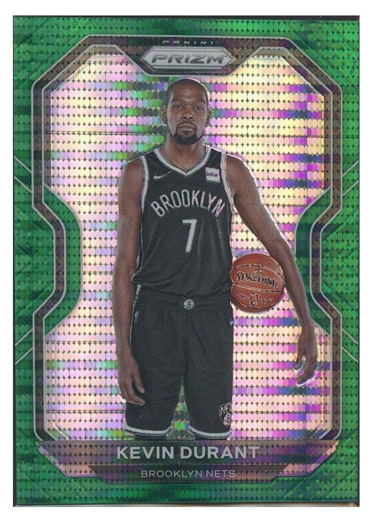 2020-21 Panini Prizm Base Set Kevin Durant #81 card