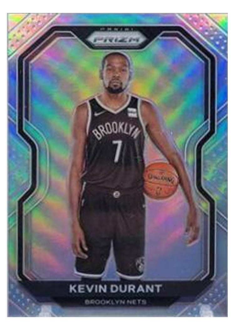 2020-21 Panini Prizm Base Set Kevin Durant #81 card
