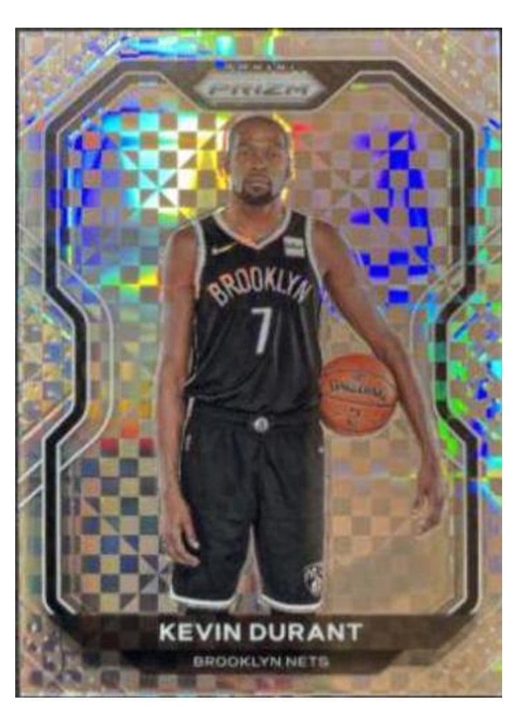 2020-21 Panini Prizm Base Set Kevin Durant #81 card