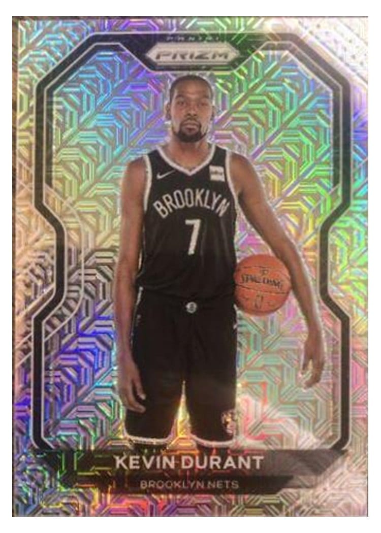 2020-21 Panini Prizm Base Set Kevin Durant #81 card
