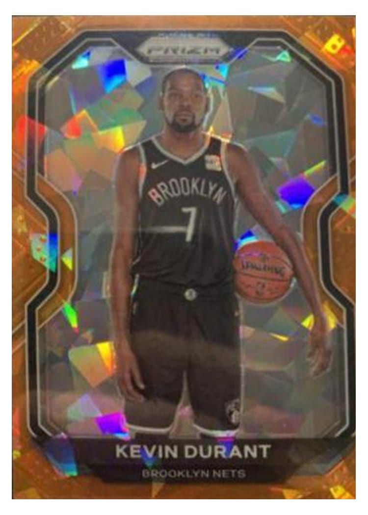 2020-21 Panini Prizm Base Set Kevin Durant #81 card