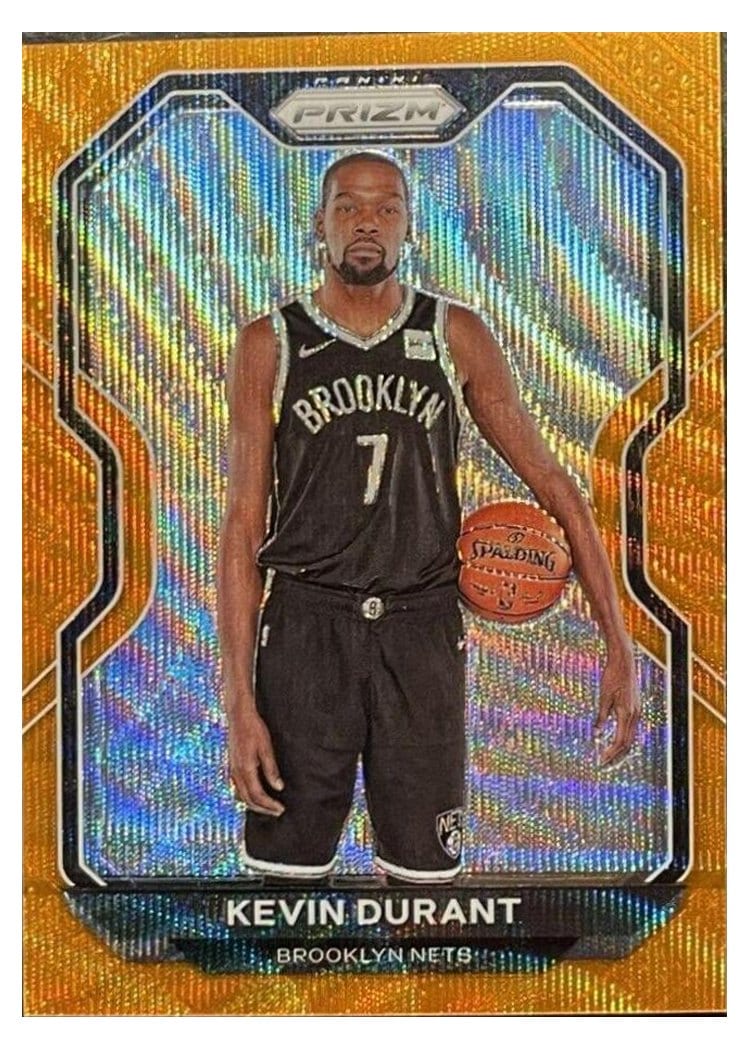 2020-21 Panini Prizm Base Set Kevin Durant #81 card