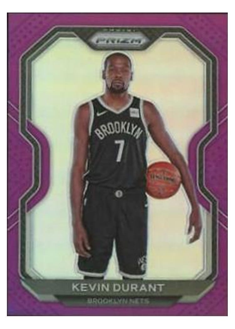2020-21 Panini Prizm Base Set Kevin Durant #81 card