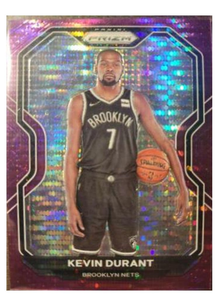 2020-21 Panini Prizm Base Set Kevin Durant #81 card