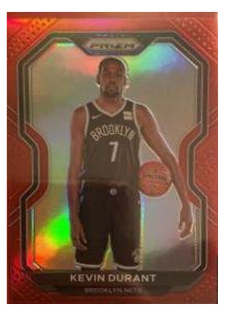 2020-21 Panini Prizm Base Set Kevin Durant #81 card