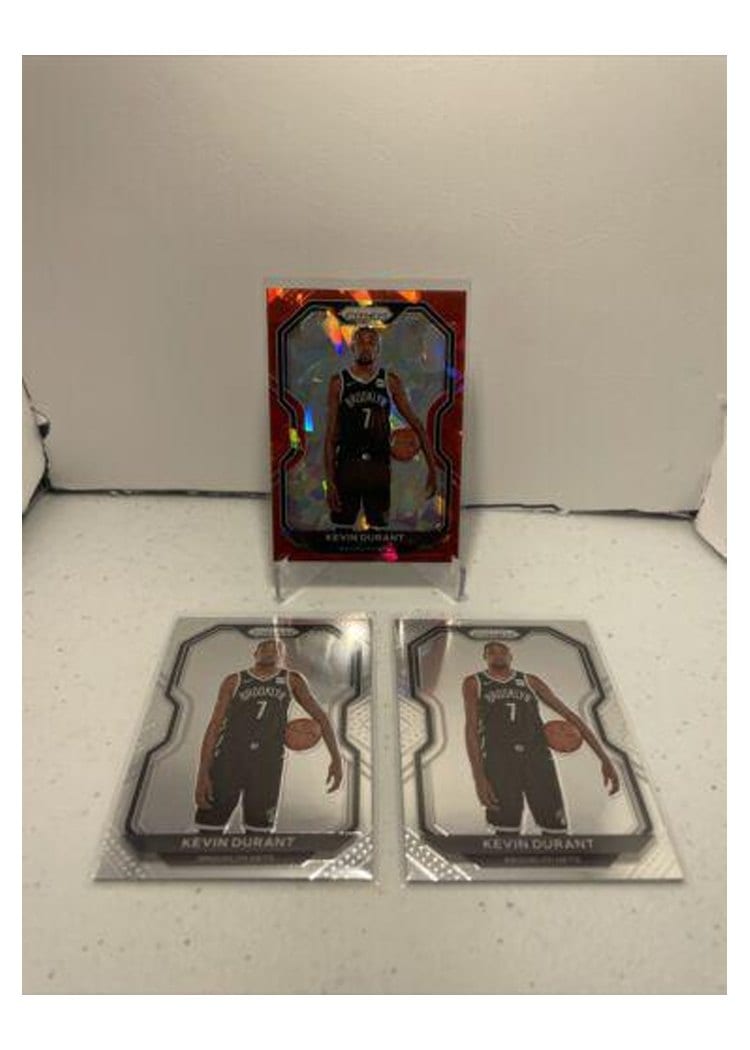 2020-21 Panini Prizm Base Set Kevin Durant #81 card