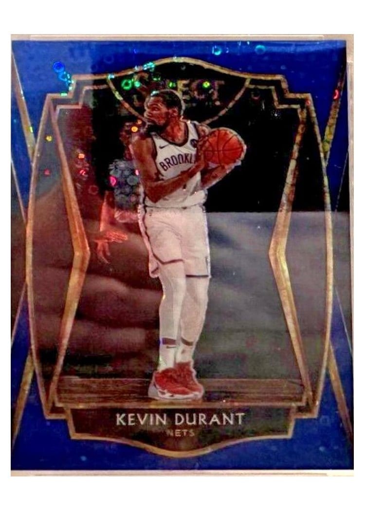 2020-21 Panini Select Base Set Kevin Durant #101 card