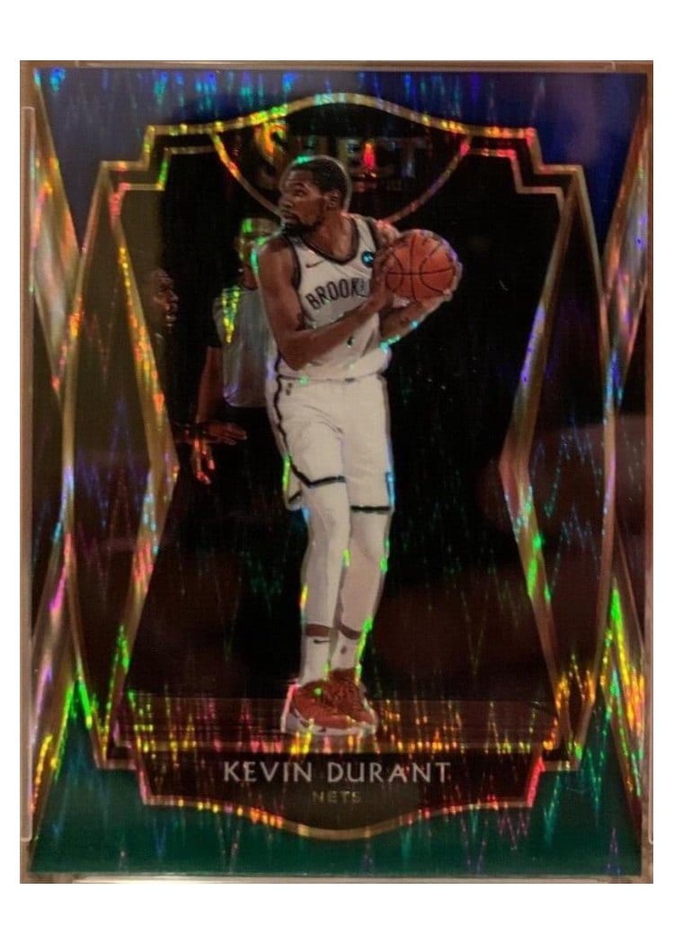 2020-21 Panini Select Base Set Kevin Durant #101 card