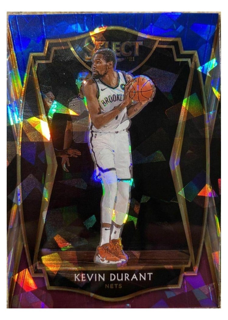 2020-21 Panini Select Base Set Kevin Durant #101 card