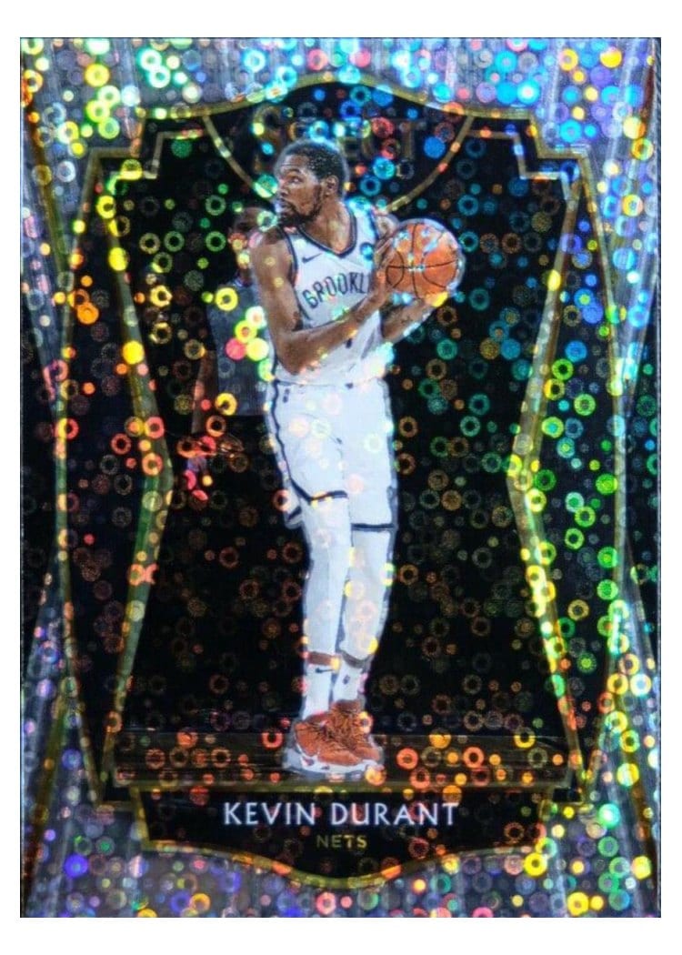 2020-21 Panini Select Base Set Kevin Durant #101 card