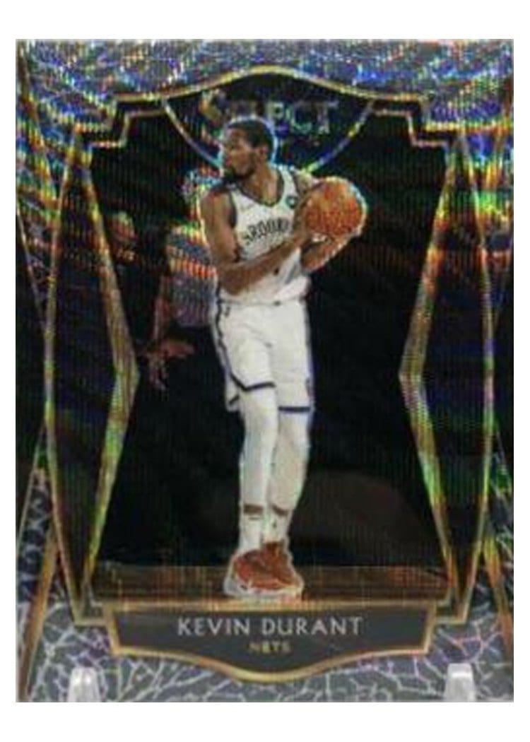 2020-21 Panini Select Base Set Kevin Durant #101 card