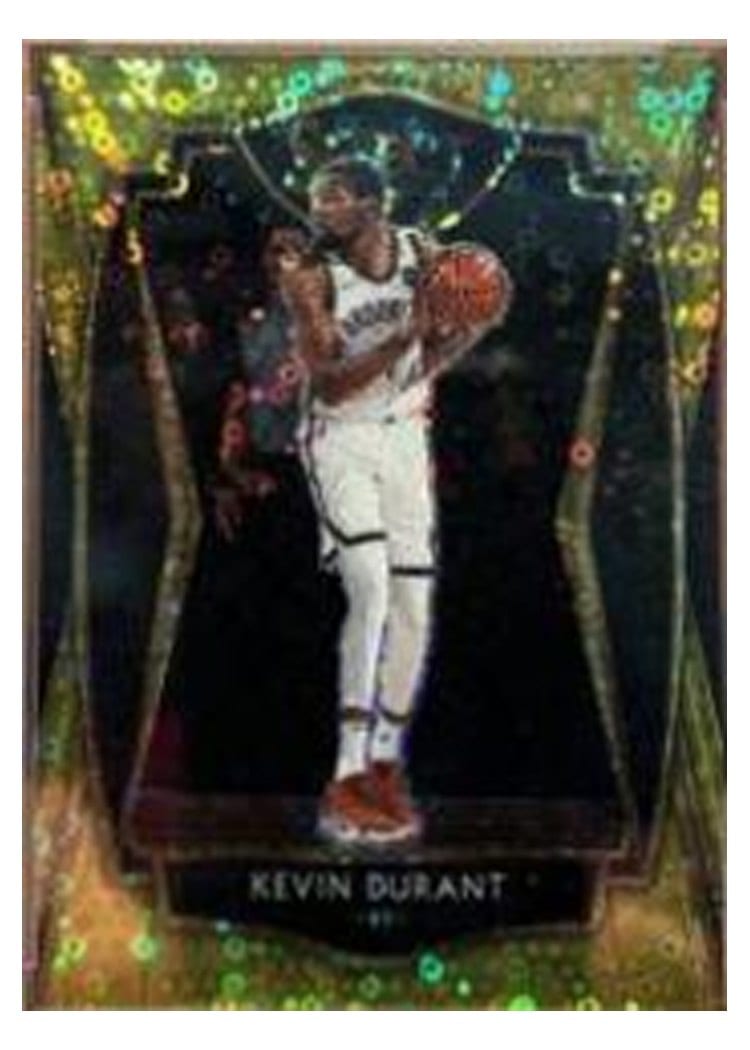 2020-21 Panini Select Base Set Kevin Durant #101 card