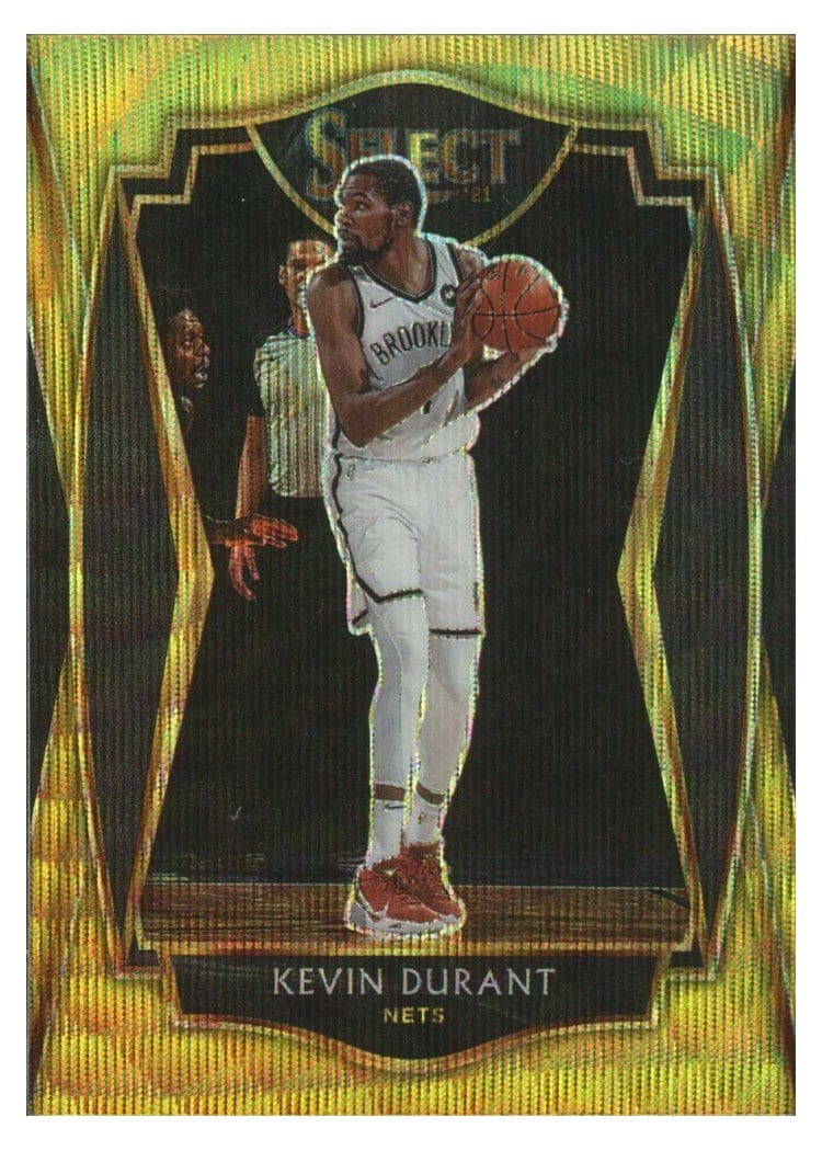 2020-21 Panini Select Base Set Kevin Durant #101 card