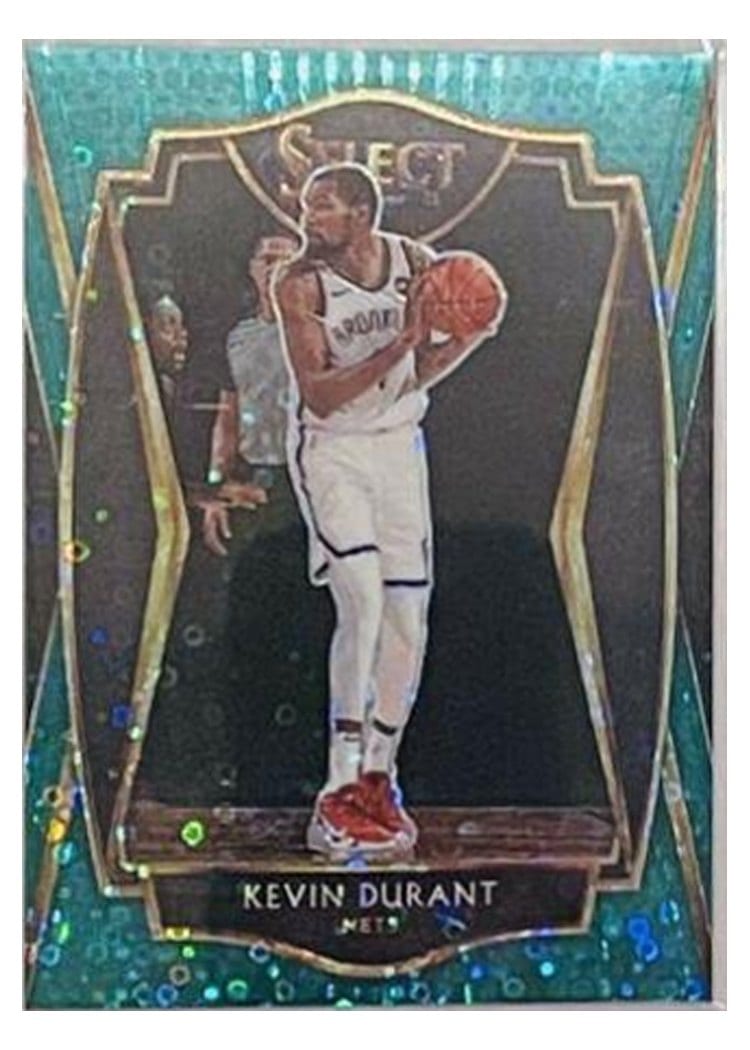 2020-21 Panini Select Base Set Kevin Durant #101 card