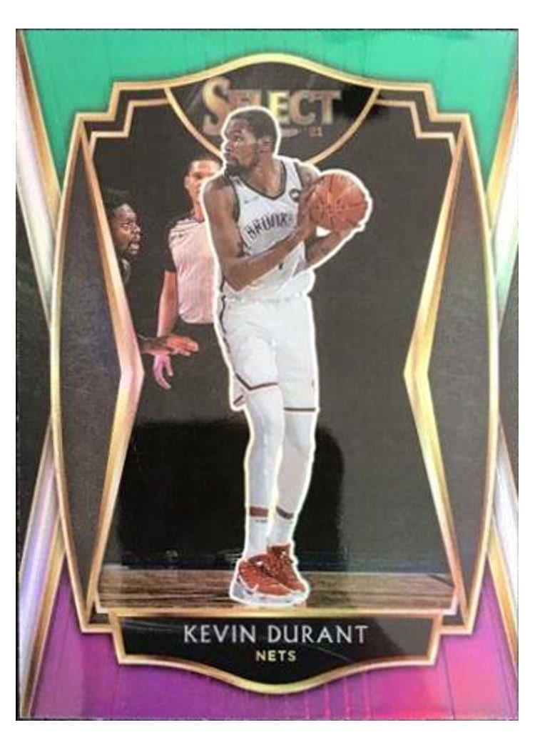 2020-21 Panini Select Base Set Kevin Durant #101 card