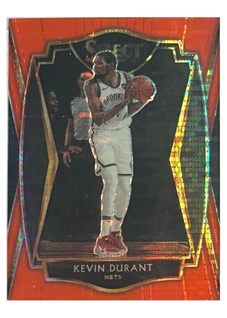 2020-21 Panini Select Base Set Kevin Durant #101 card