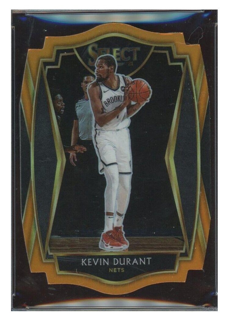 2020-21 Panini Select Base Set Kevin Durant #101 card