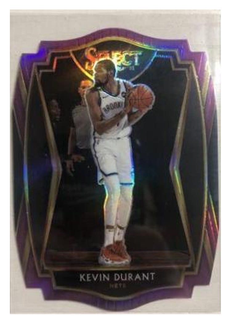 2020-21 Panini Select Base Set Kevin Durant #101 card