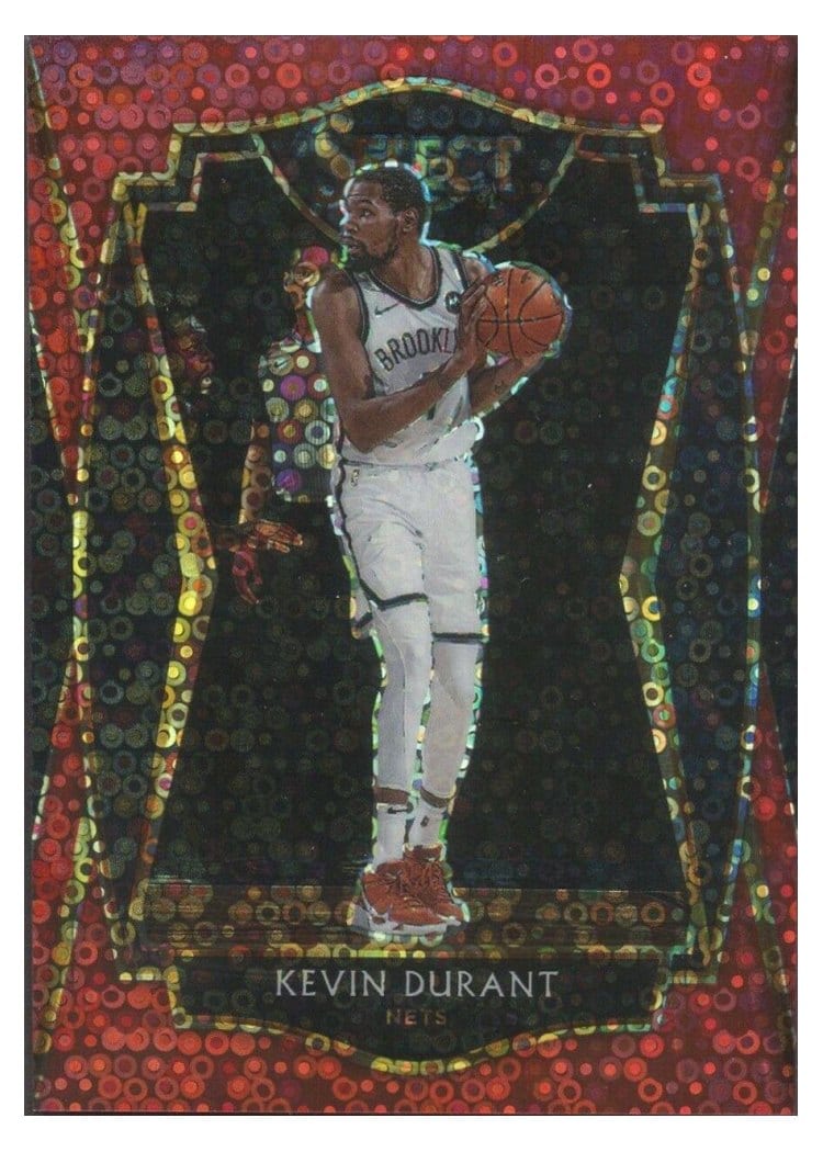 2020-21 Panini Select Base Set Kevin Durant #101 card