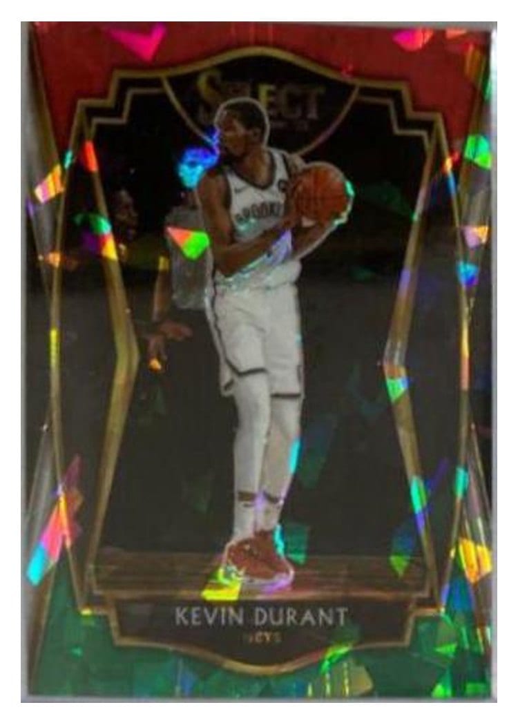 2020-21 Panini Select Base Set Kevin Durant #101 card
