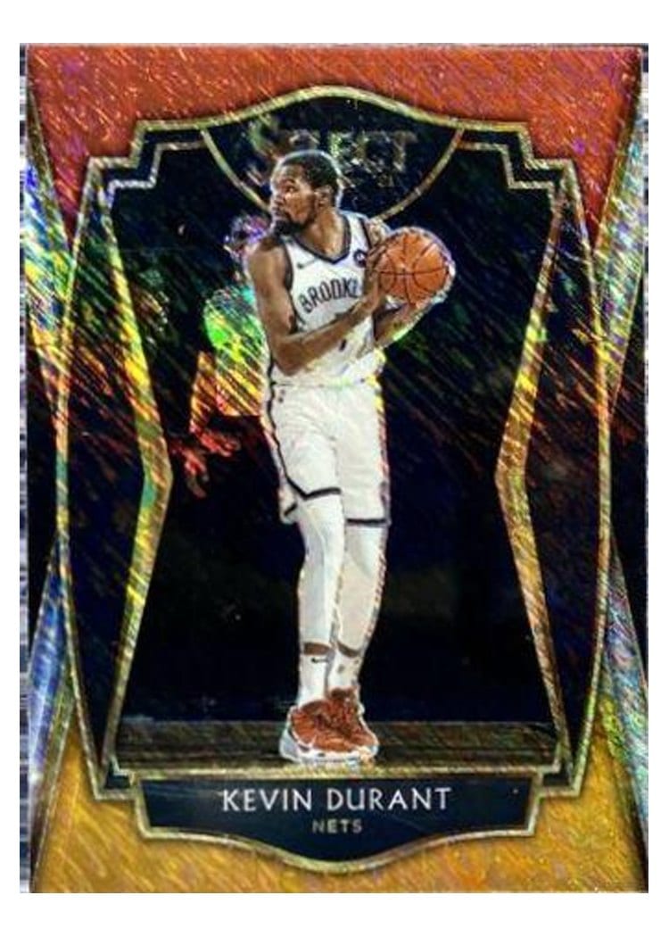 2020-21 Panini Select Base Set Kevin Durant #101 card