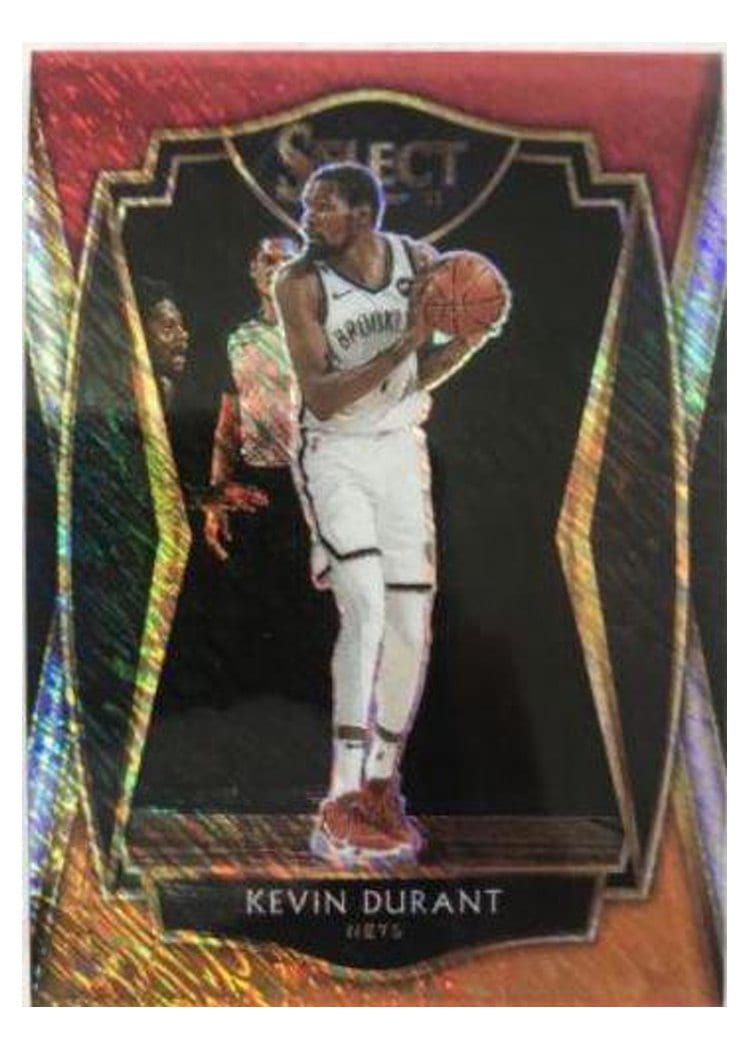 2020-21 Panini Select Base Set Kevin Durant #101 card