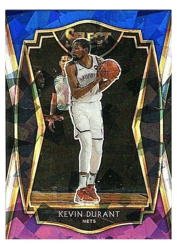 2020-21 Panini Select Base Set Kevin Durant #101 card