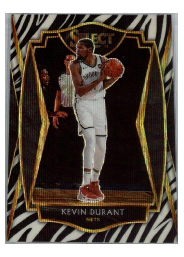 2020-21 Panini Select Base Set Kevin Durant #101 card