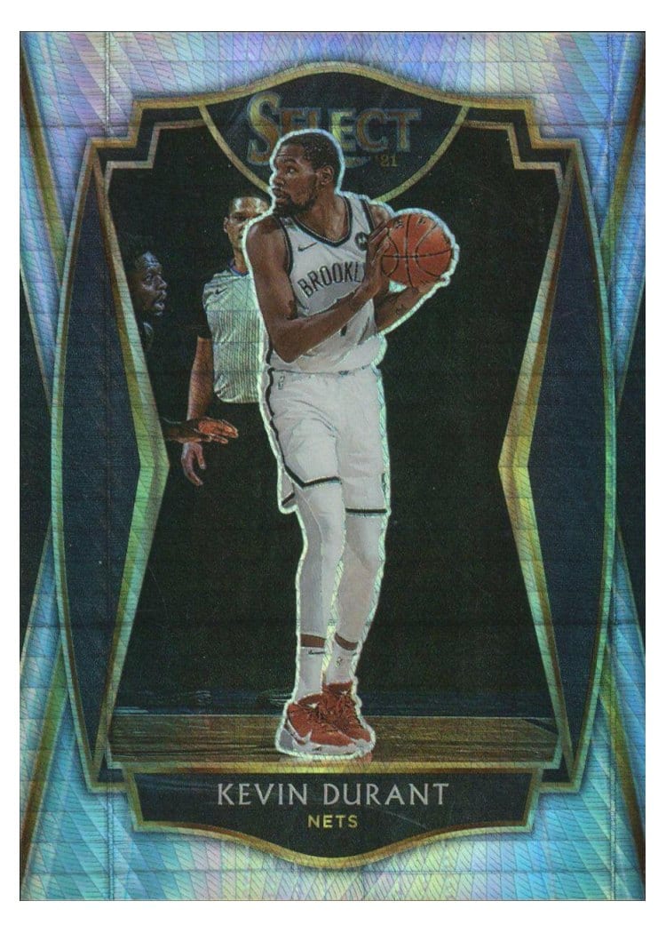 2020-21 Panini Select Base Set Kevin Durant #101 card