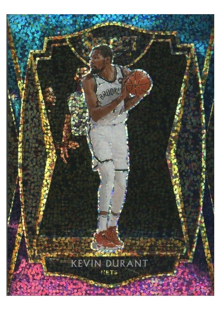 2020-21 Panini Select Base Set Kevin Durant #101 card
