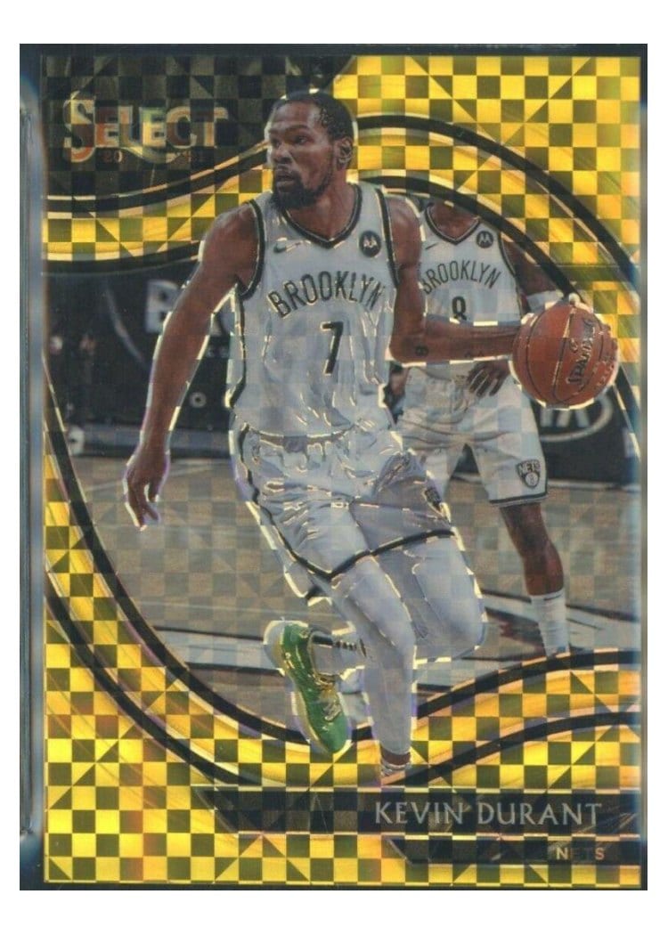 2020-21 Panini Select Base Set Kevin Durant #259 card