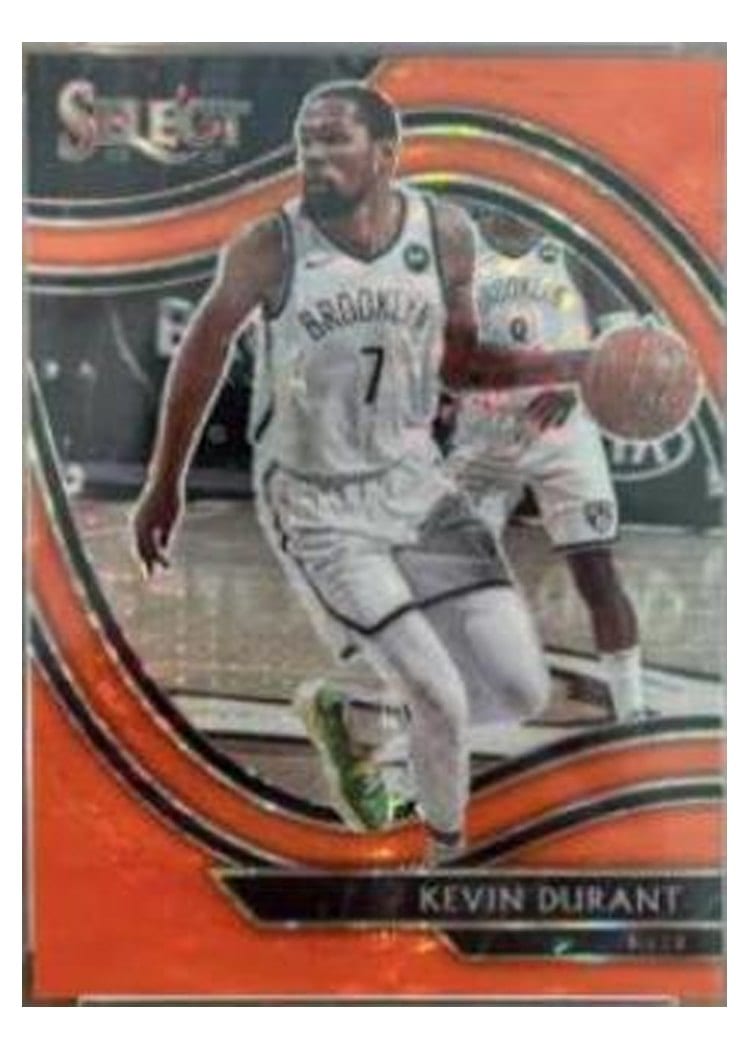 2020-21 Panini Select Base Set Kevin Durant #259 card