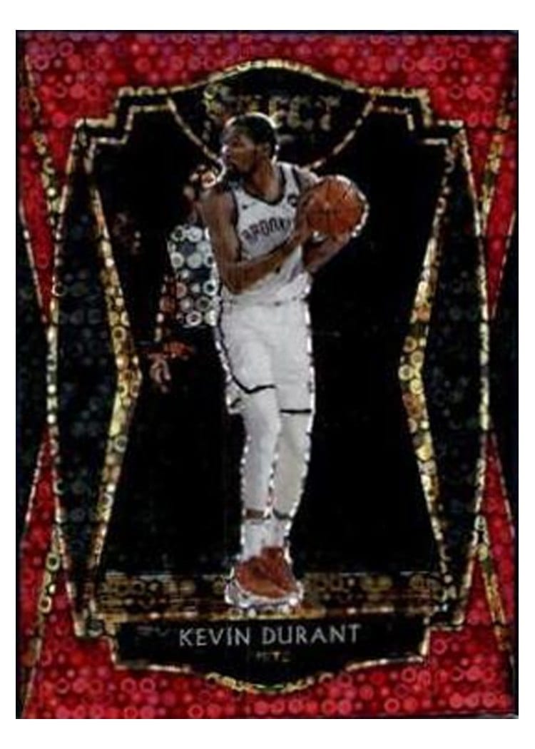 2020-21 Panini Select Base Set Kevin Durant #259 card