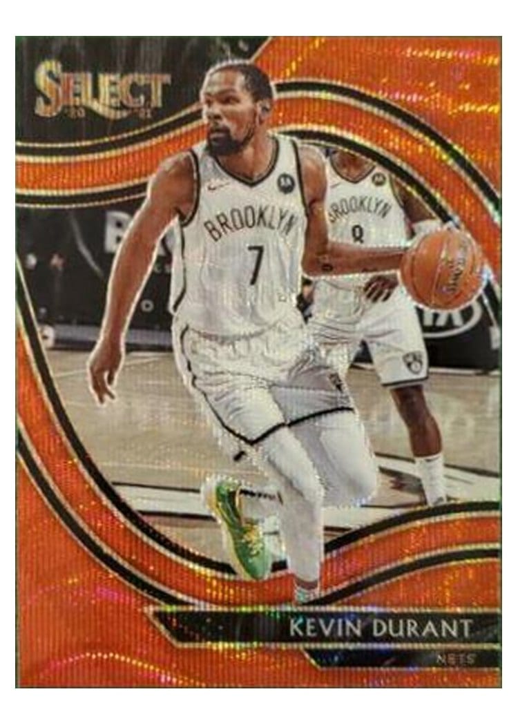 2020-21 Panini Select Base Set Kevin Durant #259 card