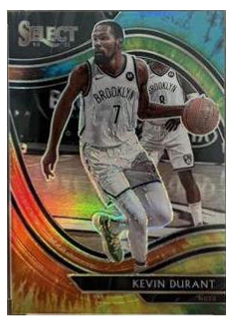 2020-21 Panini Select Base Set Kevin Durant #259 card