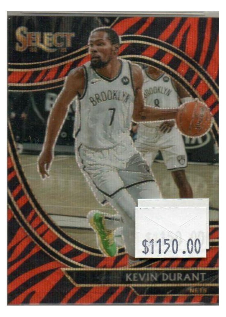 2020-21 Panini Select Base Set Kevin Durant #259 card